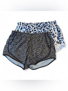 Calvin Klein Athletic Shorts Bundle Lot 2 pair Large Logo Leopard